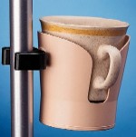 CLIP-ON CUP HOLDER